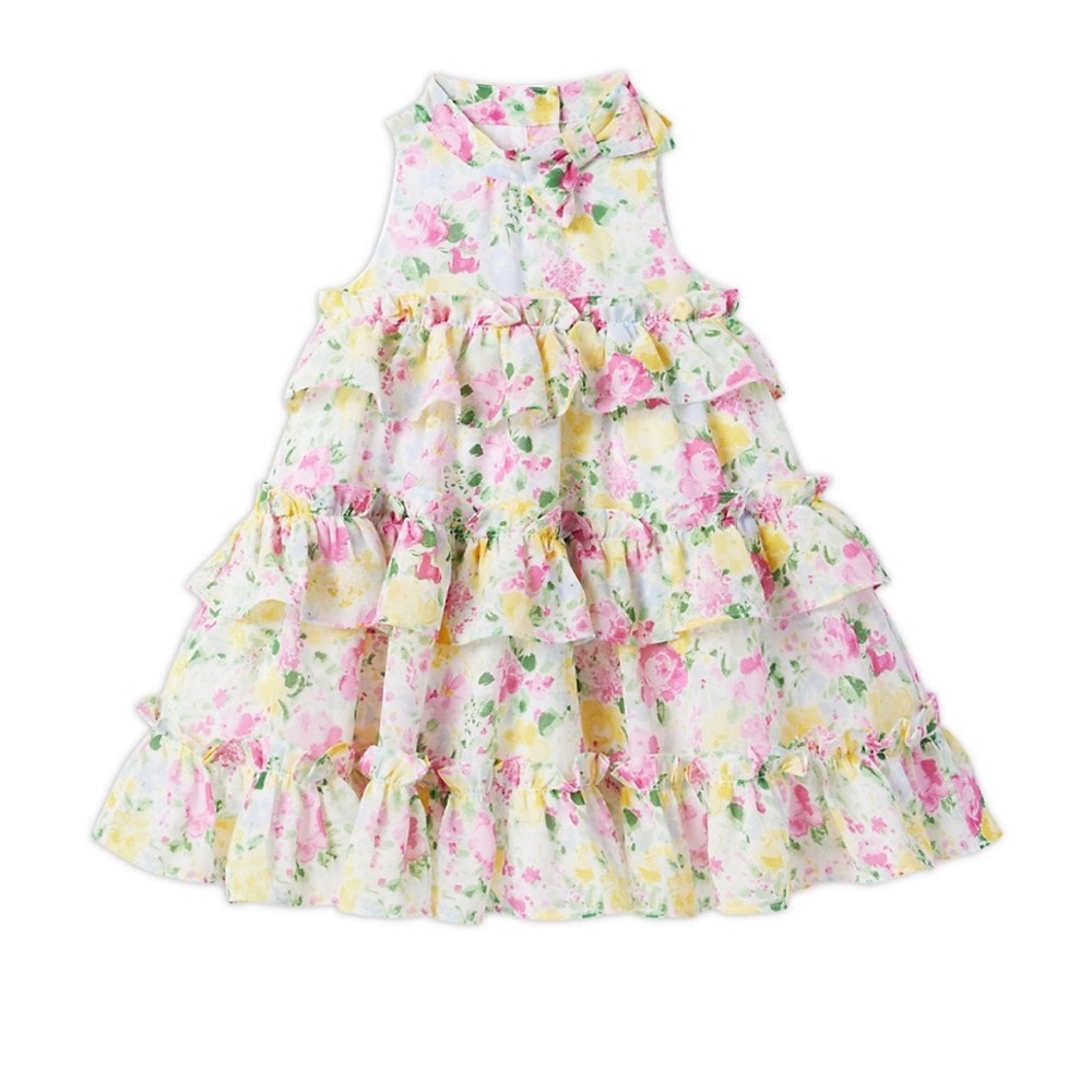 Janie and Jack Tiered Floral Dress size 12-NWT